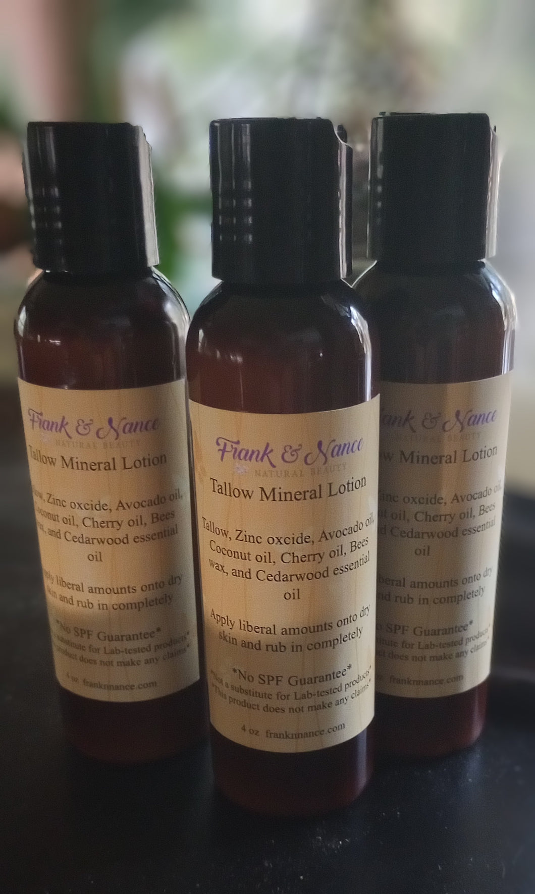 Tallow Mineral Lotion