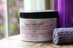 Ginger Sugar Scrub